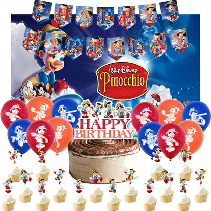 Pinocchio Birthday Party Decorations - Party Corner - BM Trading