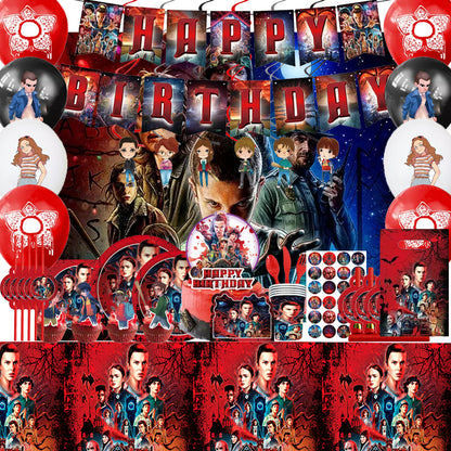 Stranger Things Birthday Party Supplies - Party Corner - BM Trading