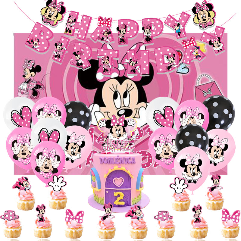 Minnie Mouse Birthday Party Decorations - Party Corner - BM Trading