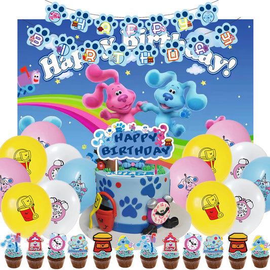 Blue Clues Birthday Party Decorations - Party Corner - BM Trading