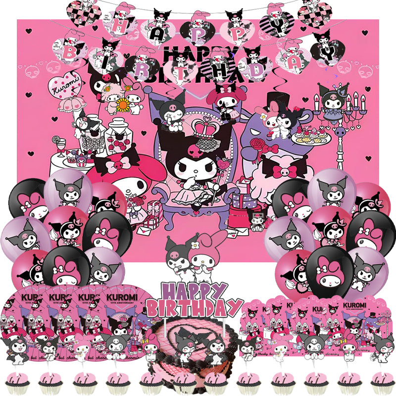 Kuromi - Hello Kitty Birthday Party Supplies - Party Corner - BM Trading