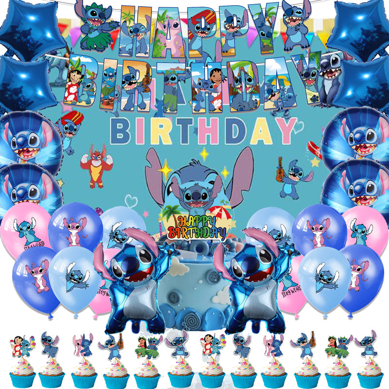 Stitch Birthday Party Decorations - Party Corner - BM Trading
