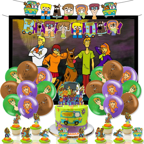 Scooby-Doo Birthday Party Decorations, Buy Scooby-doo birthday party decorations from Party Corner in UAE, Saudia, Qatar, Bahrain, and Oman. Get birthday party balloons, and much more. Order now!, Party Supply Kits, Party Corner