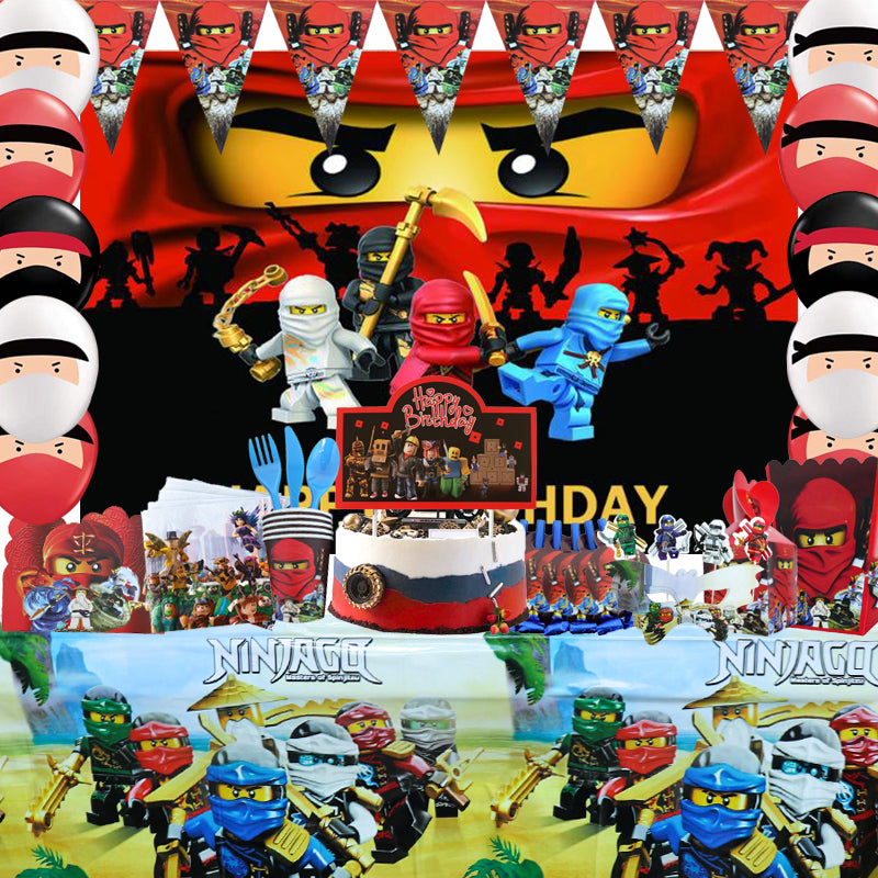 Lego Ninjago Birthday Party Supplies - Party Corner - BM Trading