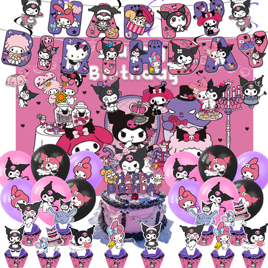 Kuromi - Hello Kitty Birthday Party Decorations - Party Corner - BM Trading