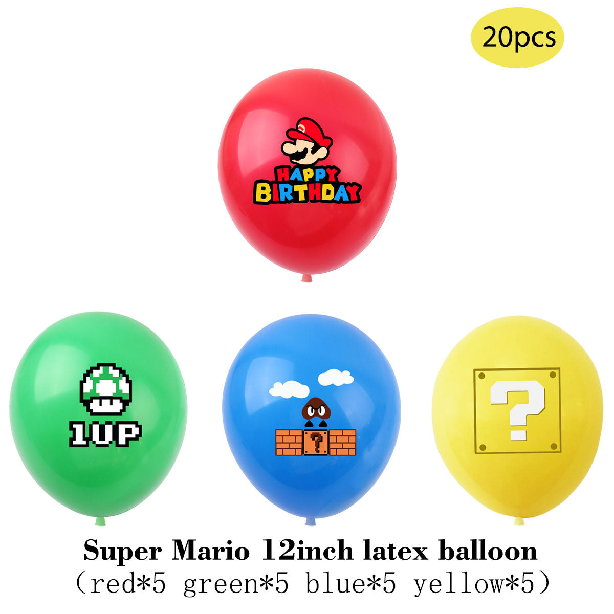 Super Mario Birthday Party Decorations - Party Corner - BM Trading