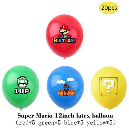 Super Mario Birthday Party Decorations - Party Corner - BM Trading