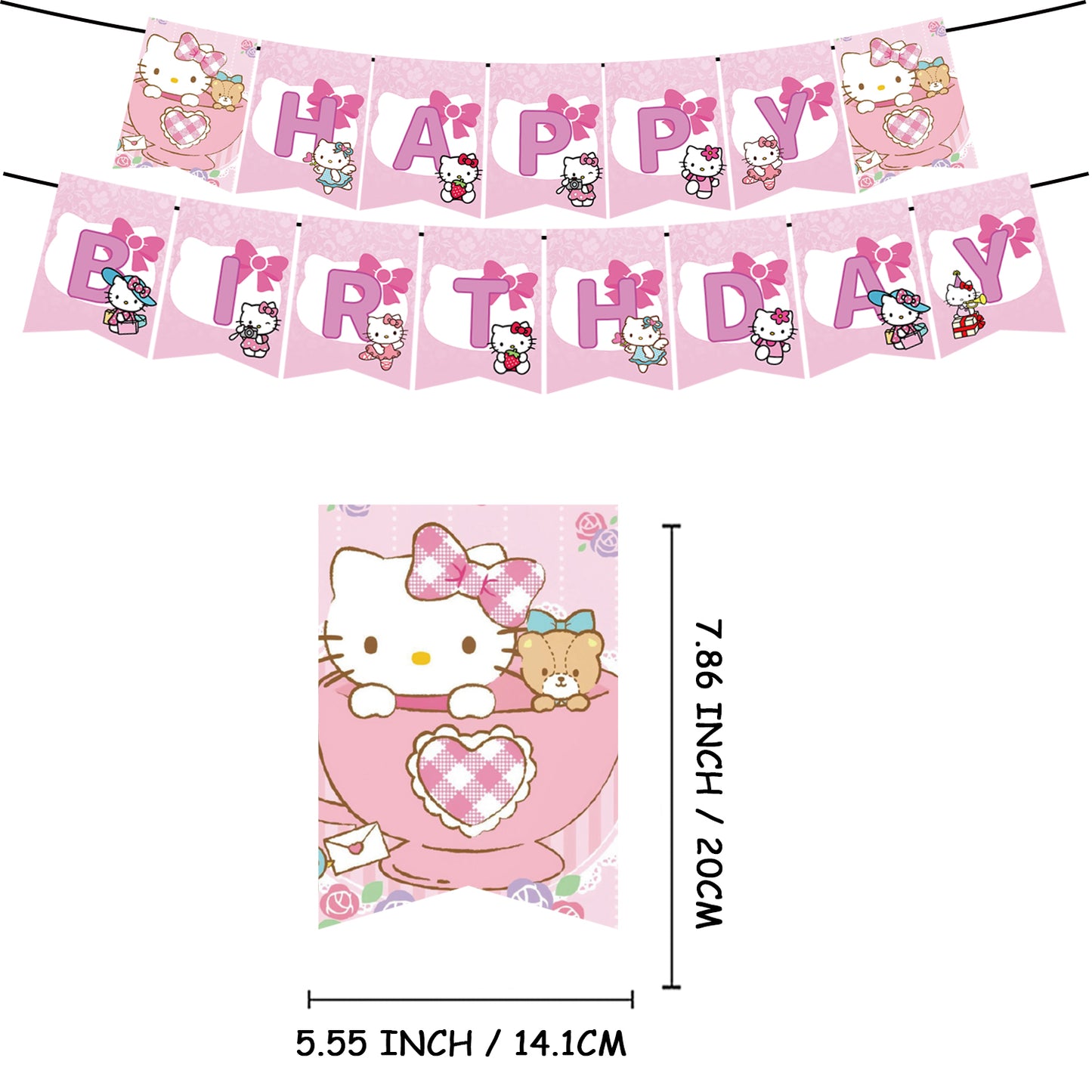 Hello Kitty Birthday Decorations - Party Corner - BM Trading