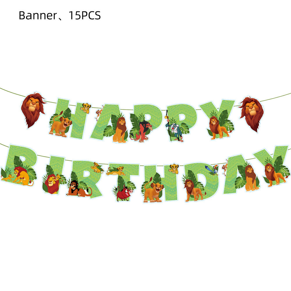 The Lion King Birthday Decorations & Supplies - Party Corner - BM Trading