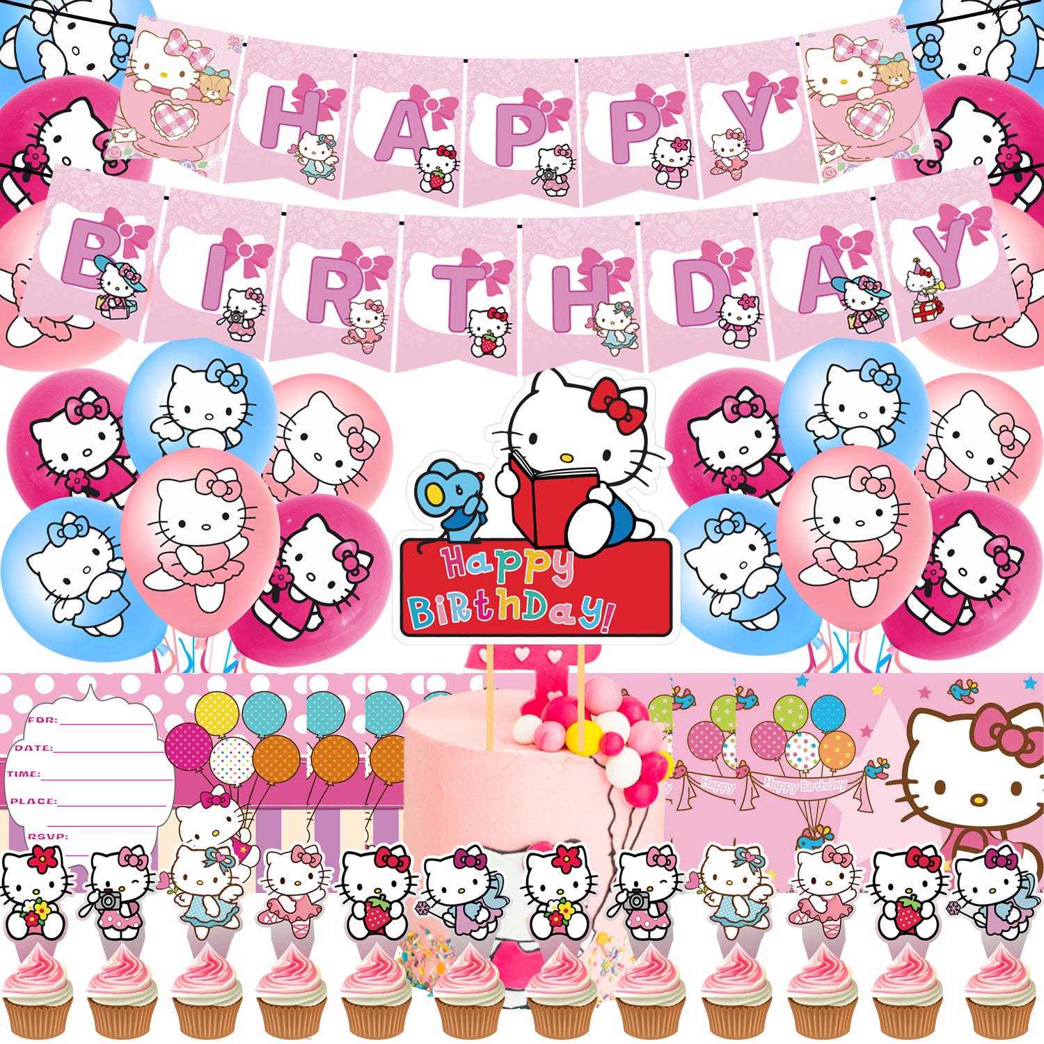 Hello Kitty Birthday Decorations Party Corner Hello Kitty Birthday Decorations Party Corner