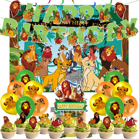 The Lion King Birthday Decorations & Supplies - Party Corner - BM Trading