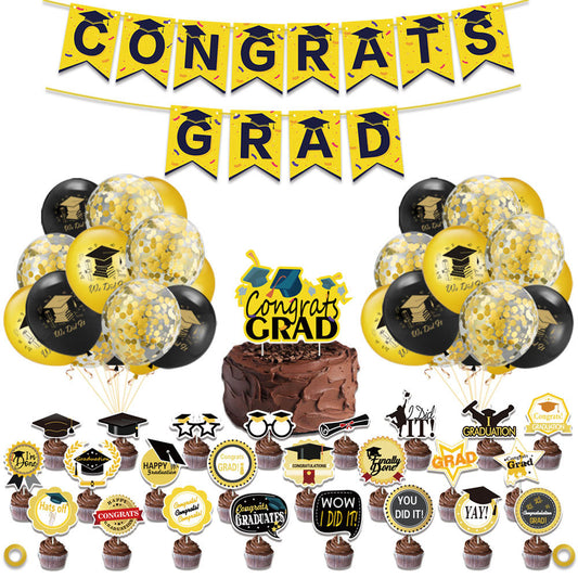 Graduation Party Decorations 3 - Party Corner - BM Trading