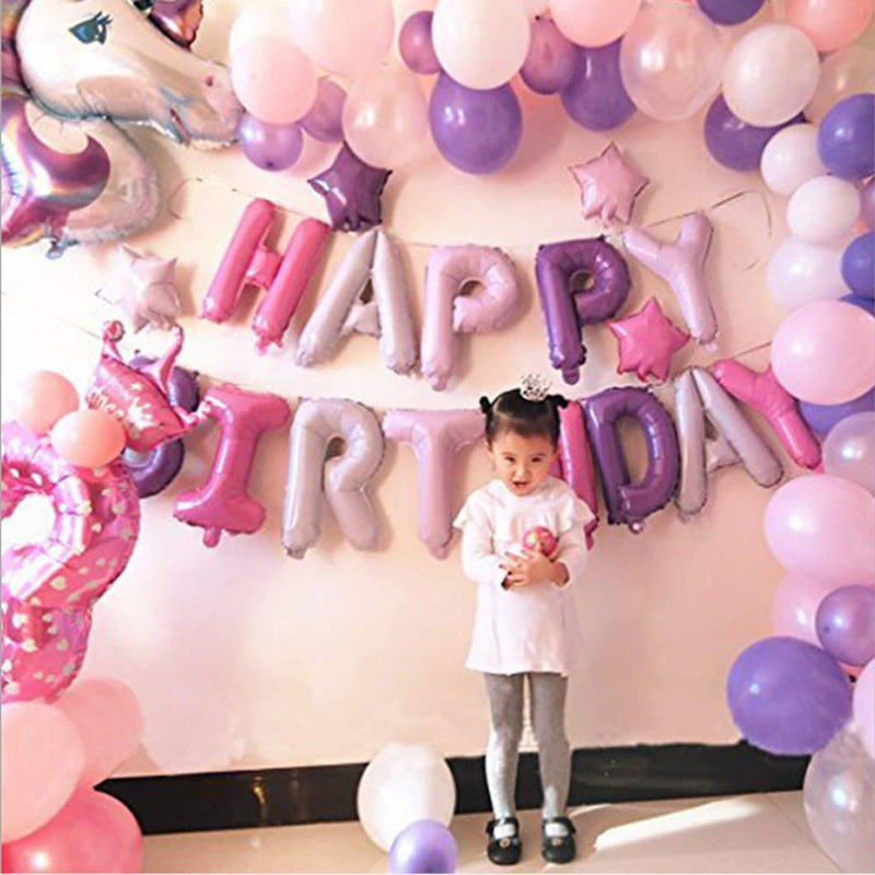 Unicorn Balloon and Arch Kit (Pastel Rainbow) - Party Corner - BM Trading