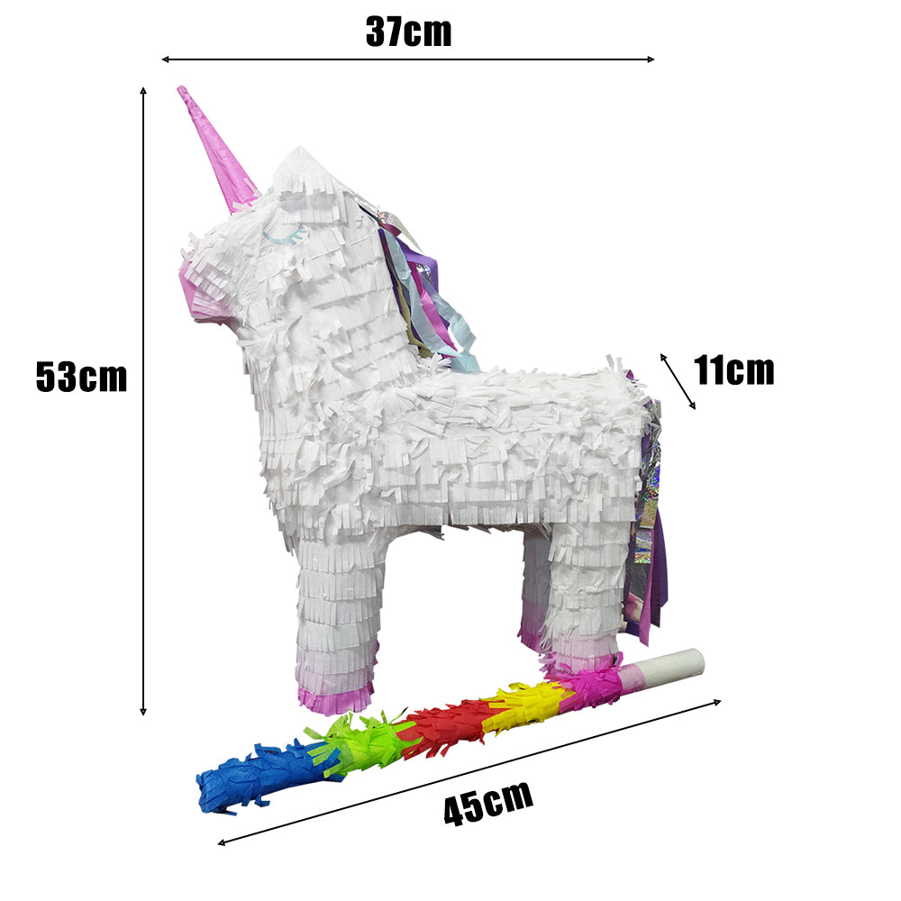 White Unicorn Pinata - Party Corner - BM Trading