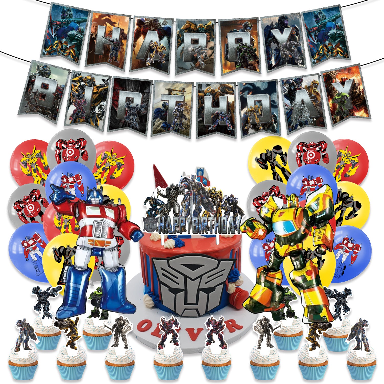 Transformers Birthday Party Decorations - Party Corner - BM Trading