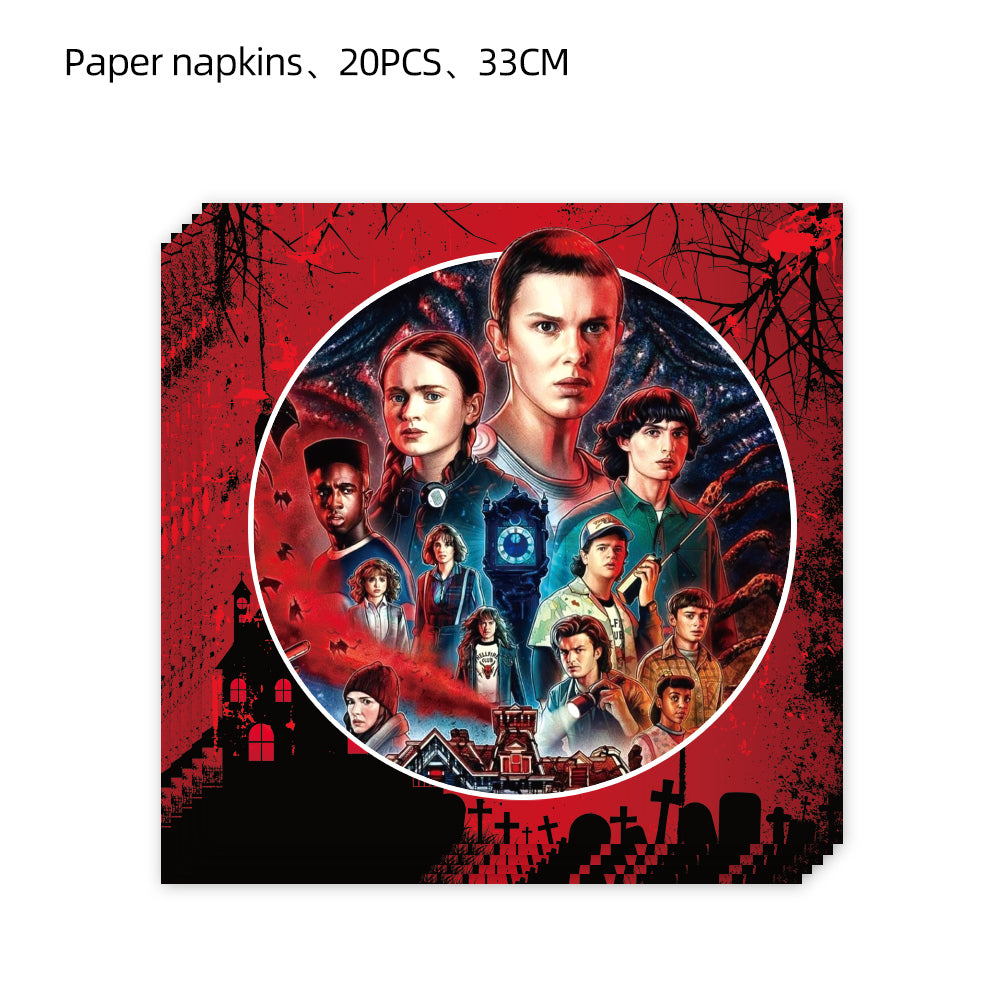 Stranger Things Birthday Party Supplies, Buy stranger things birthday party supplies from Party Corner in UAE, Saudia, Qatar, Bahrain, and Oman. Get birthday party balloons, and much more. Order now!, Party Supply Kits, Party Corner