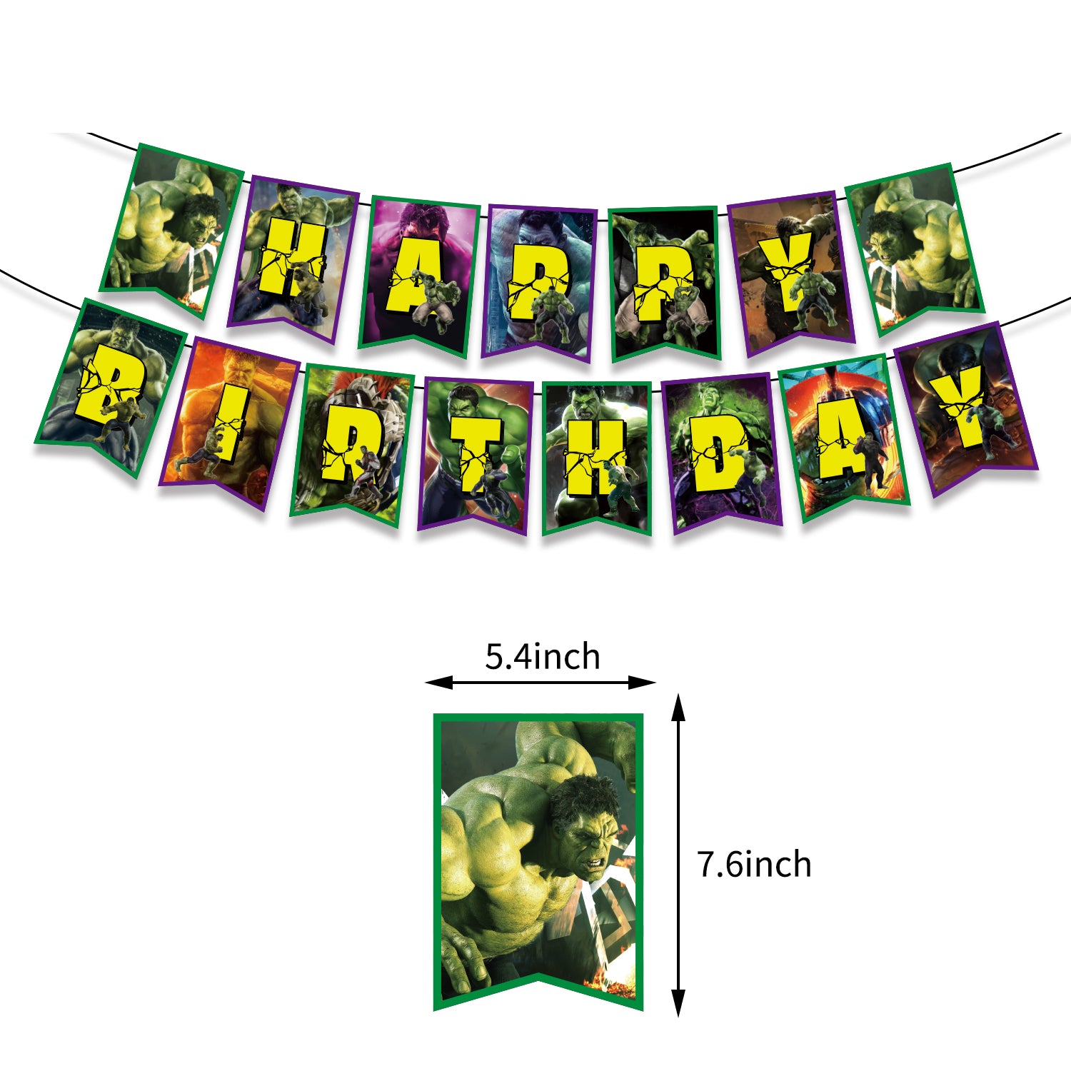 The Incredible Hulk Birthday Party Decorations - Party Corner - BM Trading