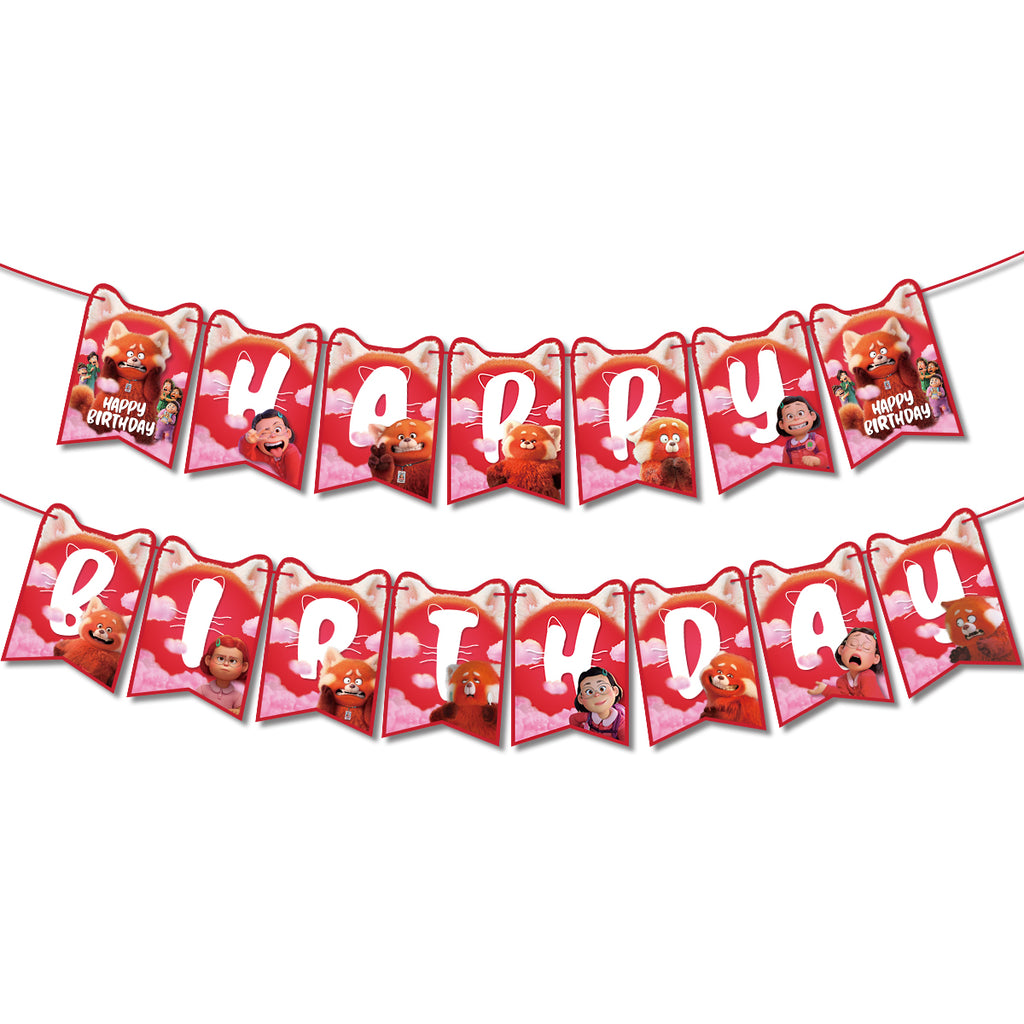 Turnning Red Birthday Party Decorations, Party Corner provides Turnning red birthday party decorations in UAE, Saudia, Qatar, Bahrain, and Oman. Get birthday party balloons, and much more. Order now!, Party Supply Kits, Party Corner