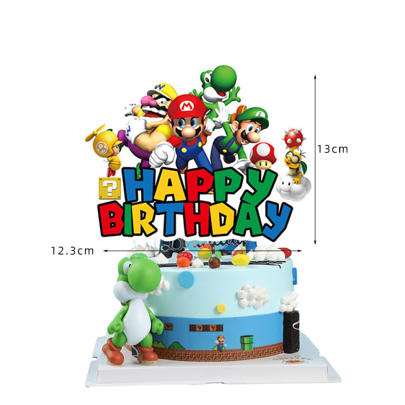 Super Mario Birthday Decoration Supplies - Party Corner - BM Trading
