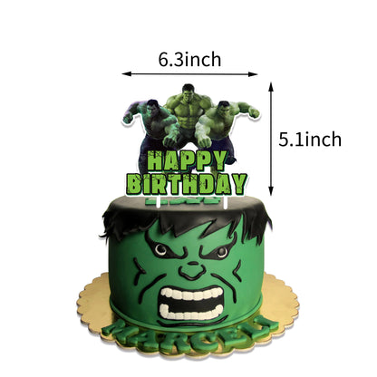 The Incredible Hulk Birthday Party Decorations - Party Corner - BM Trading