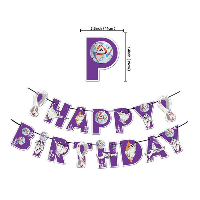 World Cup Qatar Birthday Decorations, Party Corner provides world cup Qatar birthday decorations in UAE, Saudia, Qatar, Bahrain, and Oman. Get birthday party balloons, and much more. Order now!, Party Supply Kits, Party Corner