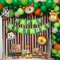 Jungle & Safari Animals Birthday Party Decorations, Party Corner provides Jungle & Safari Animals Party Supplies in UAE, Saudia, Qatar, Bahrain, and Oman. Get birthday party balloons, and much more. Order now!, Party Supply Kits, Party Corner