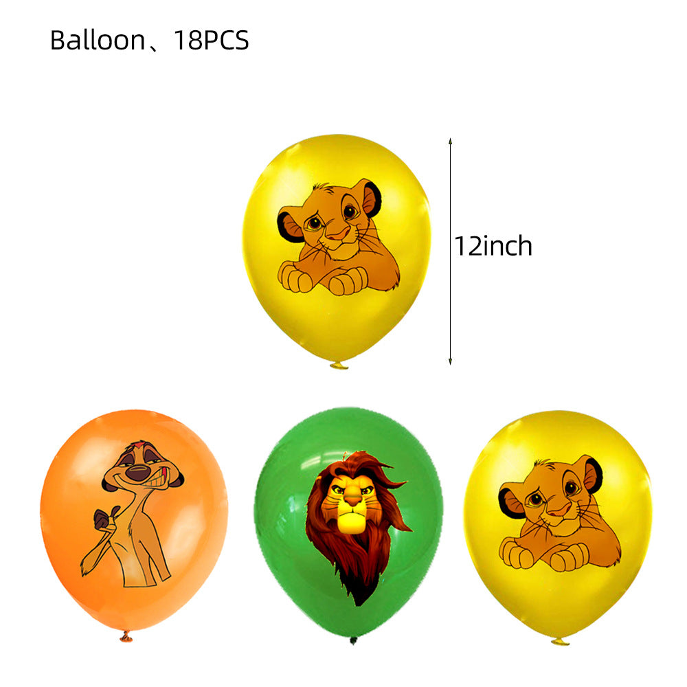 The Lion King Birthday Decorations & Supplies - Party Corner - BM Trading