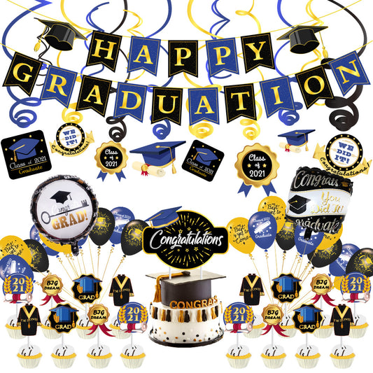 Graduation Party Decorations 4 - Party Corner - BM Trading