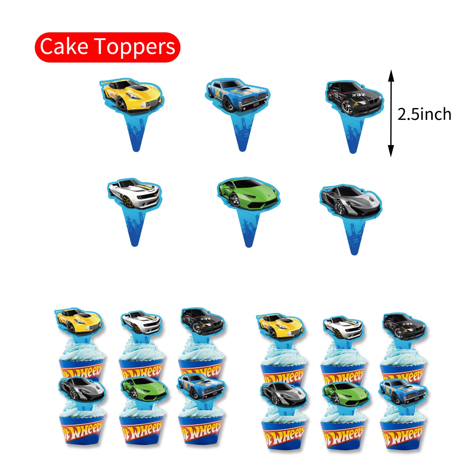 Hot Wheels - Monster Trucks Birthday Decorations - Party Corner - BM Trading