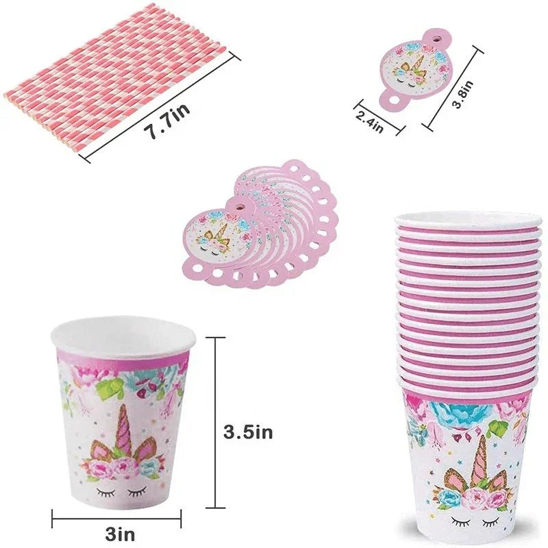 Unicorn 1, BM Trading is providing all party items and a complete party boxes for your love ones. Get Unicorn 1 party balloons, cake toppers and much more., Party Supply Kits, Party Corner