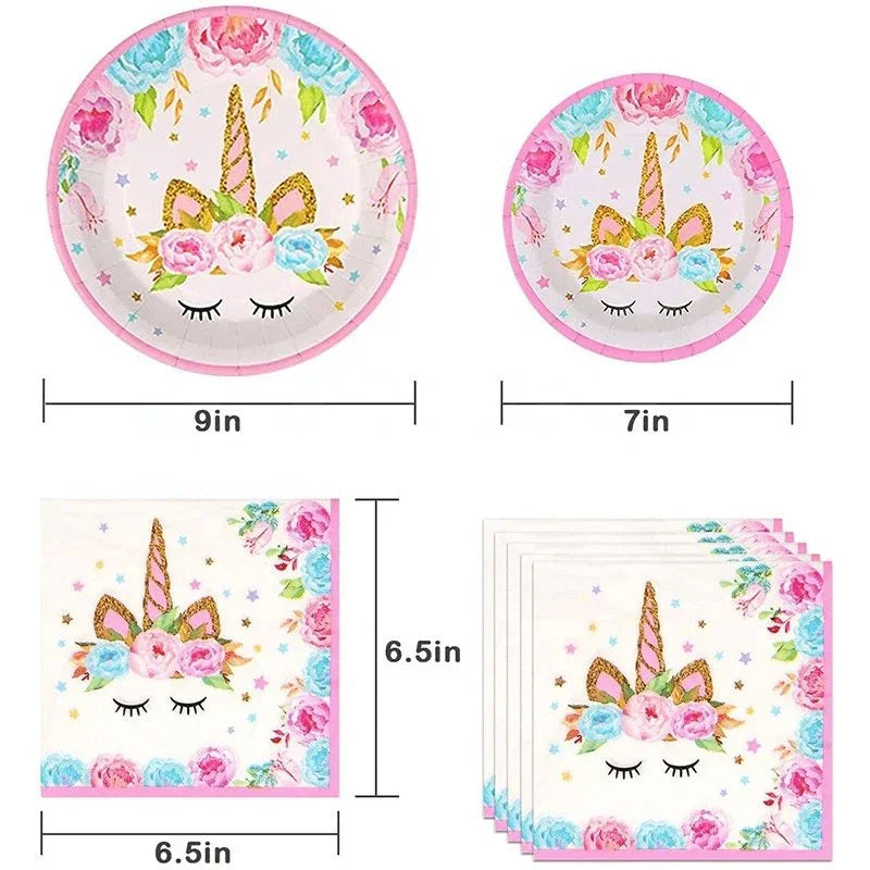 Unicorn 1, BM Trading is providing all party items and a complete party boxes for your love ones. Get Unicorn 1 party balloons, cake toppers and much more., Party Supply Kits, Party Corner