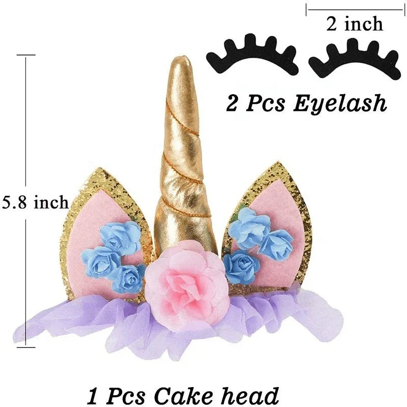 Unicorn 3, BM Trading is providing all party items and a complete party boxes for your love ones. Get Unicorn 3 party balloons, cake toppers and much more., Party Supply Kits, Party Corner